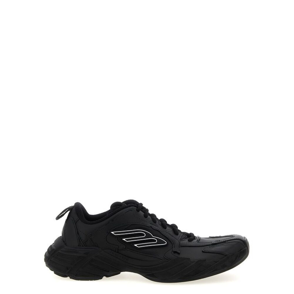 Balenciaga Black Calfskin Athletic Men's Sneakers - Picture 1 of 4